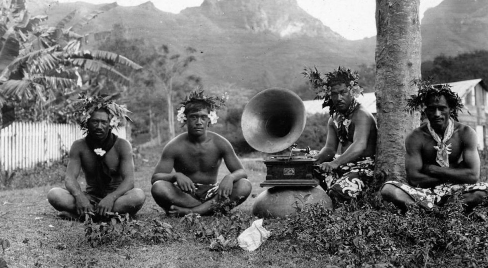 London - Abitanti di Nuku Hiva Isole Marchesi 1907 - Henry E. Huntington Library