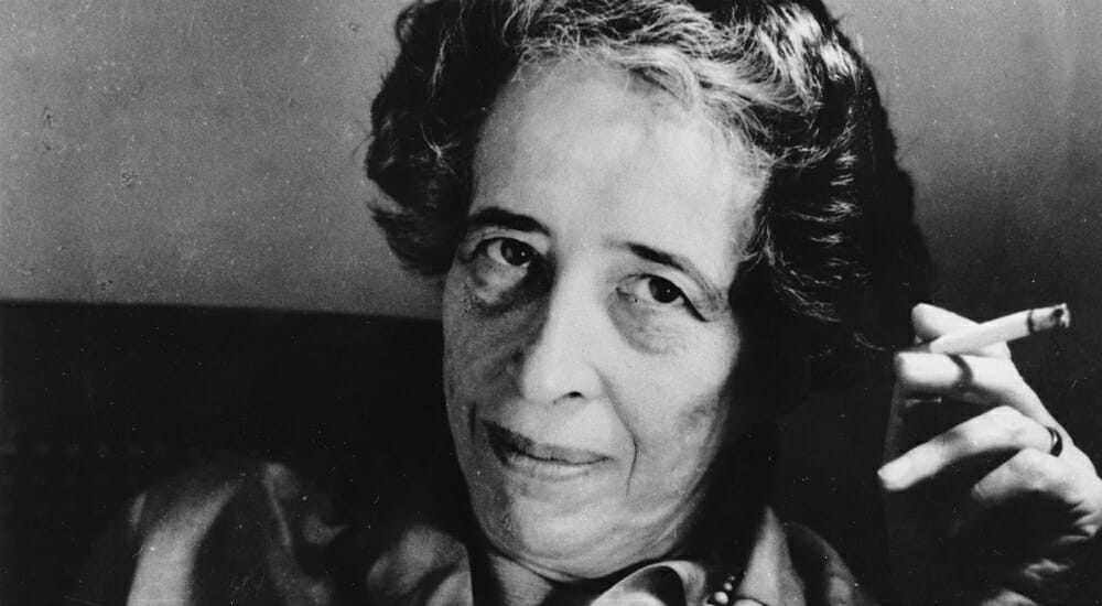 Hannah Arendt ritratto disobbedeinza civile