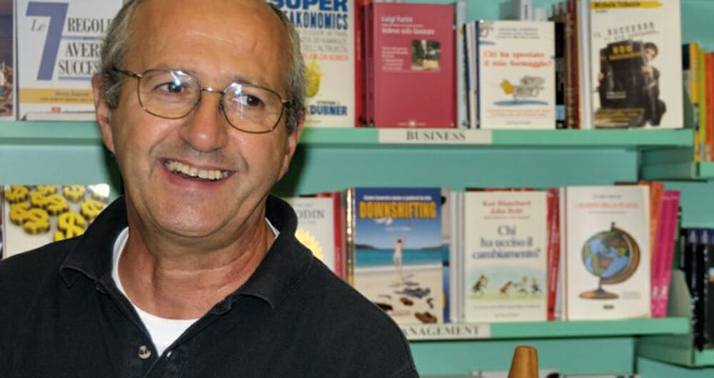 Claudio Oxoli della Libreria Lirus (fonte: http://www.marcosymarcos.com)