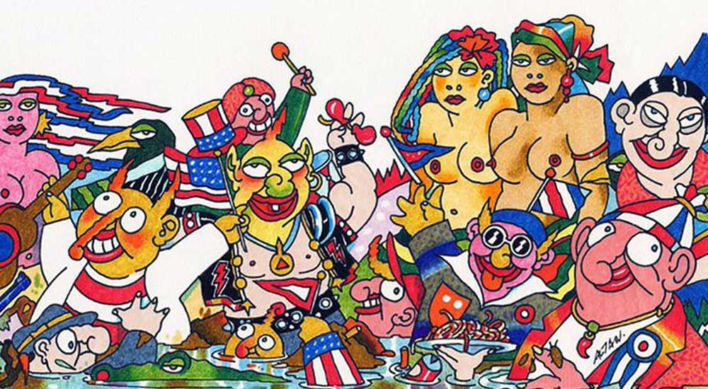 Altan ospite della Mostra internazionale di illustratori contemporanei