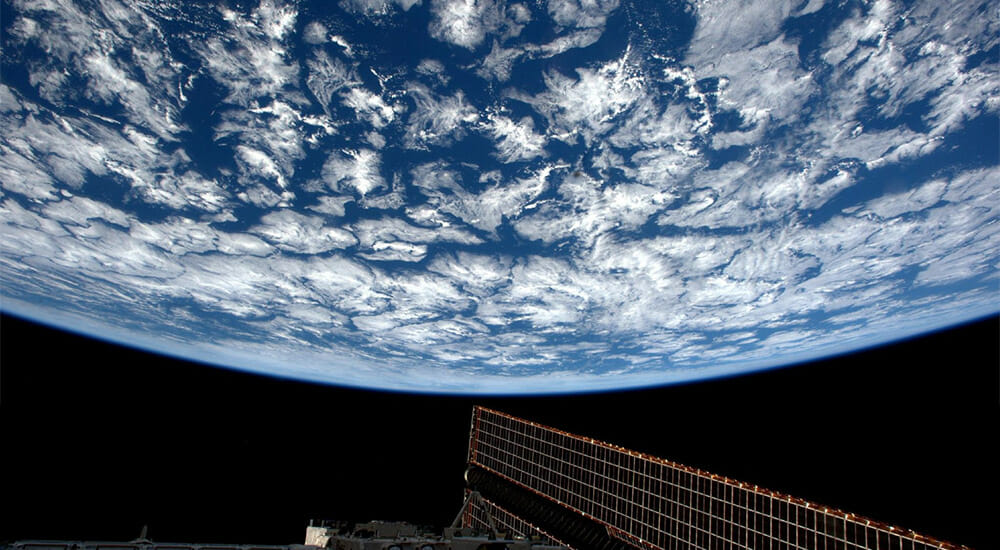 La terra vista dalla stazione spaziale internazionale - (c)astrosamantha