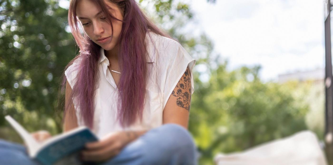 tatuaggi per amanti dei libri