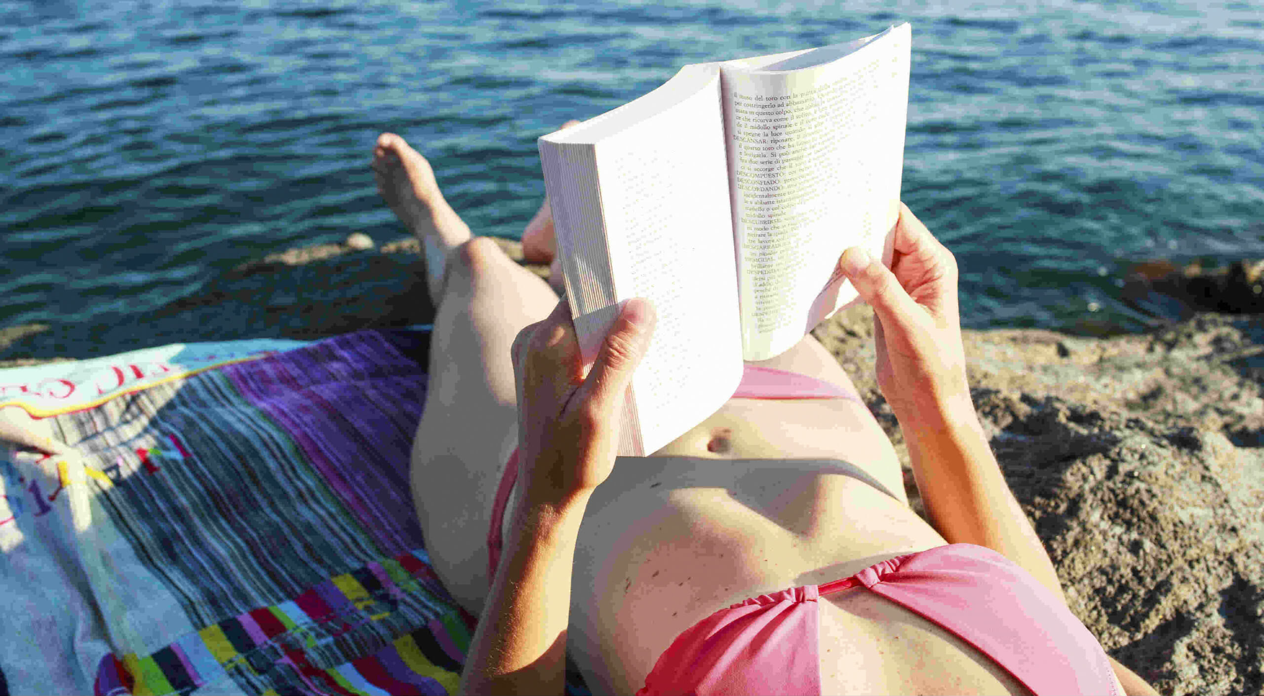 leggere in spiaggia