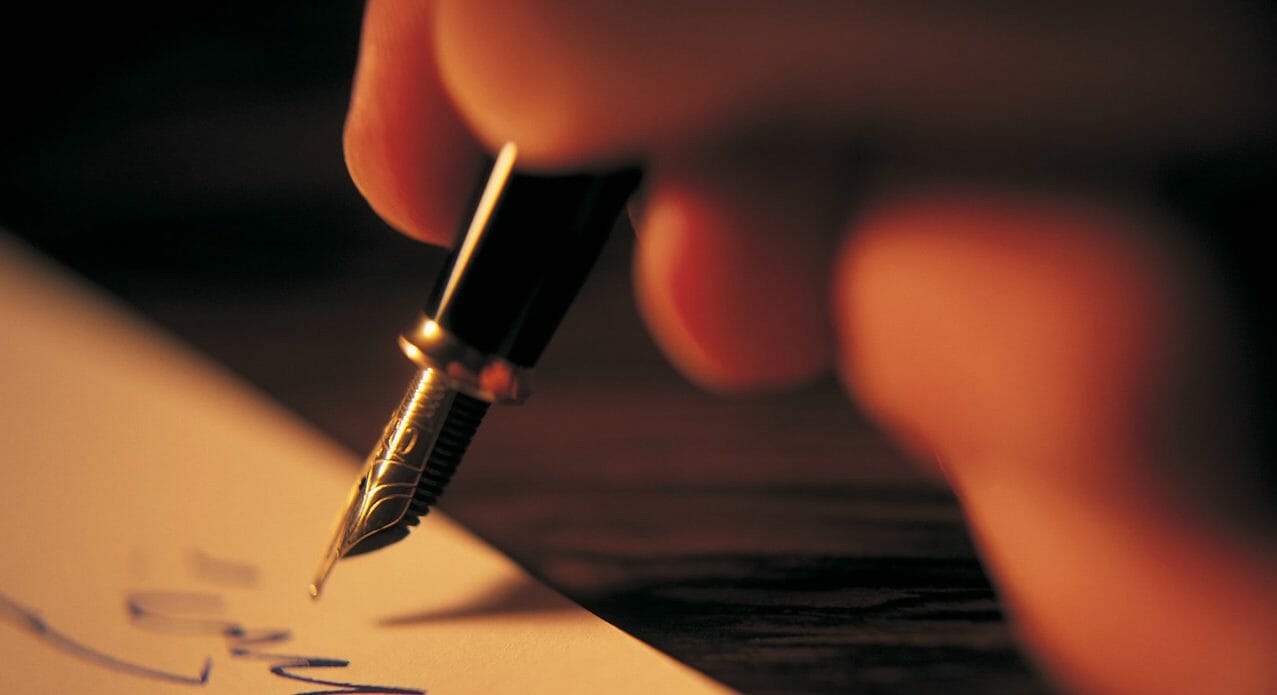mano scrivere