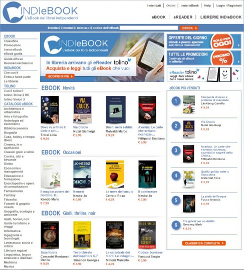 home page indiebook