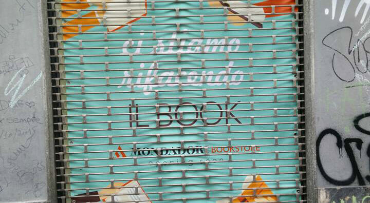 A Milano, in corso San Gottardo, sta per aprire una nuova libreria