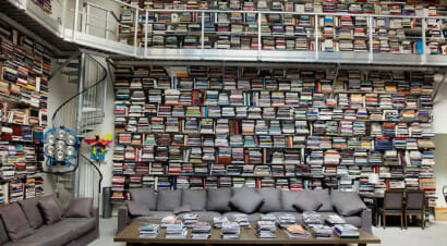 Vorreste a casa vostra una biblioteca così?