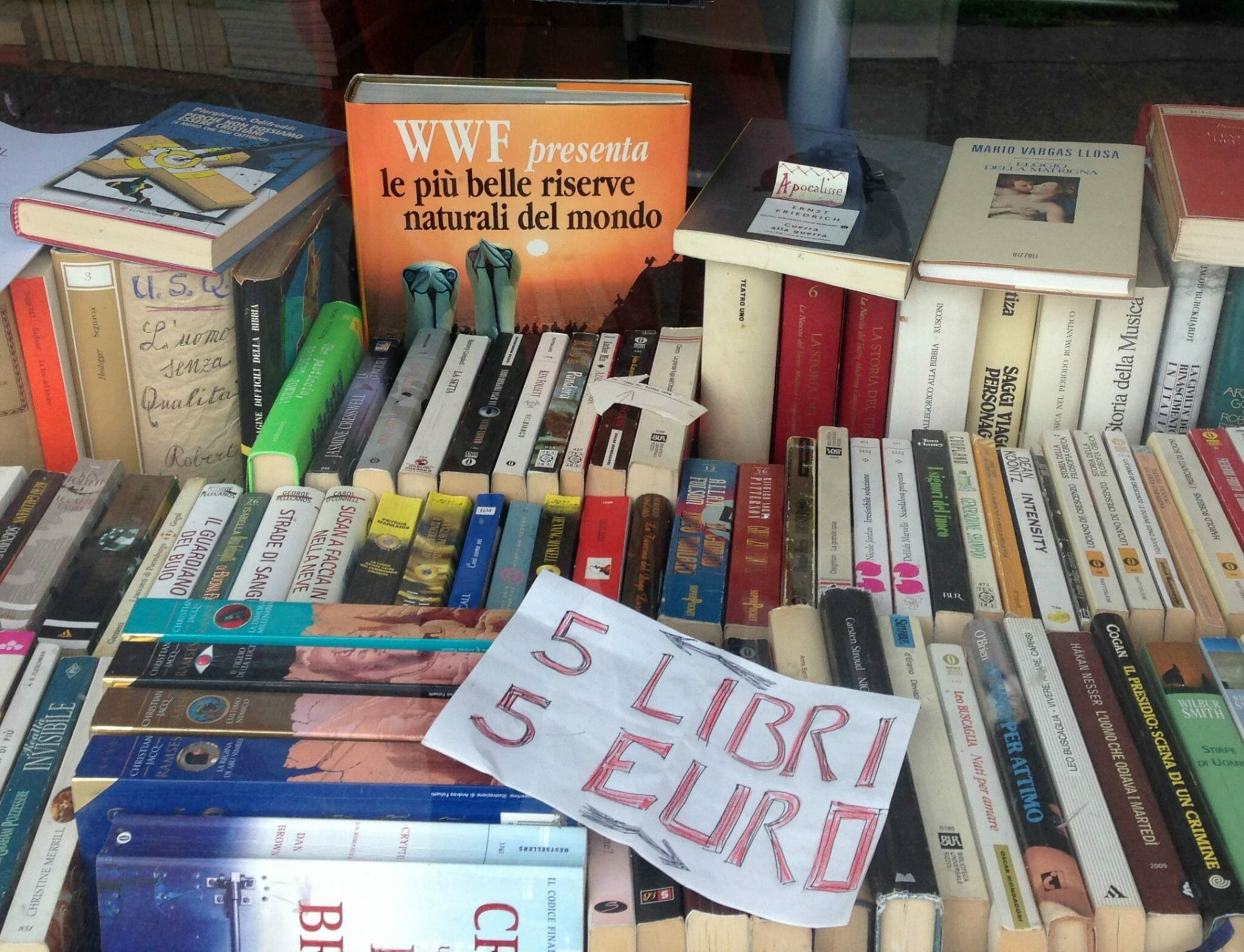 5 libri 5 euro