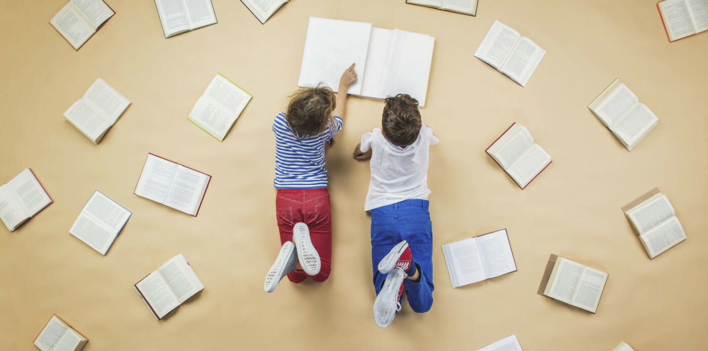 Una biblioteca pensata per i bambini con problemi di vista