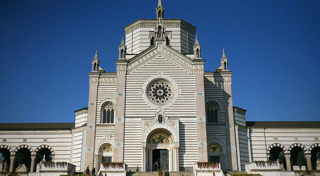 Grafica: guida al lettering del Cimitero Monumentale di Milano