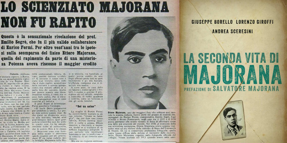 Un nuovo libro sulla misteriosa scomparsa di Ettore Majorana