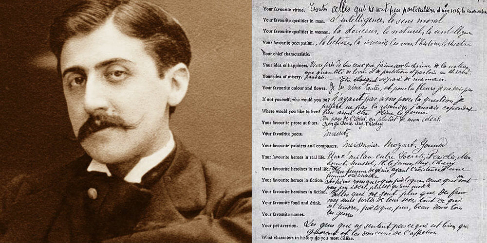 questionario di proust