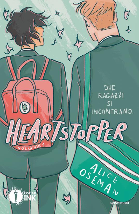copertina del graphic novel lgbtq+ heartstopper