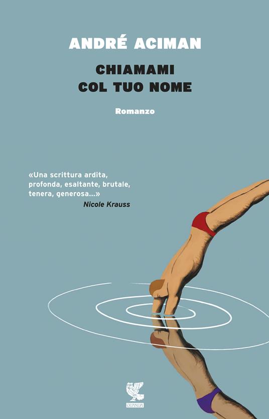 copertina del romanzo lgbtq+ chiamami con il tuo nome