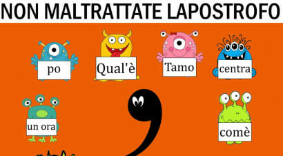 Non maltrattate l'apostrofo!