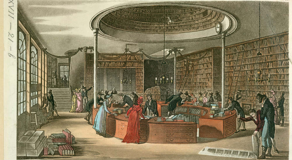 The Temple of the Muses: James Lackington inventa la prima libreria moderna