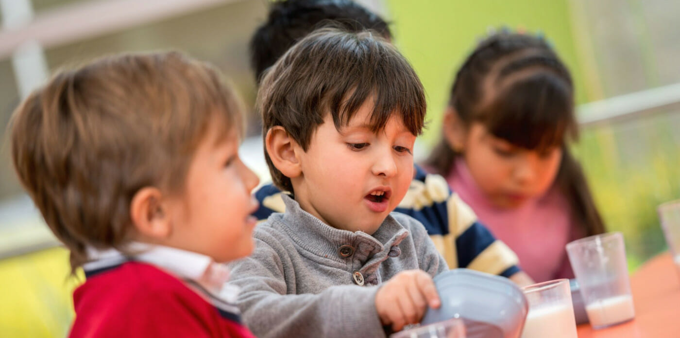 scuola bambini mensa