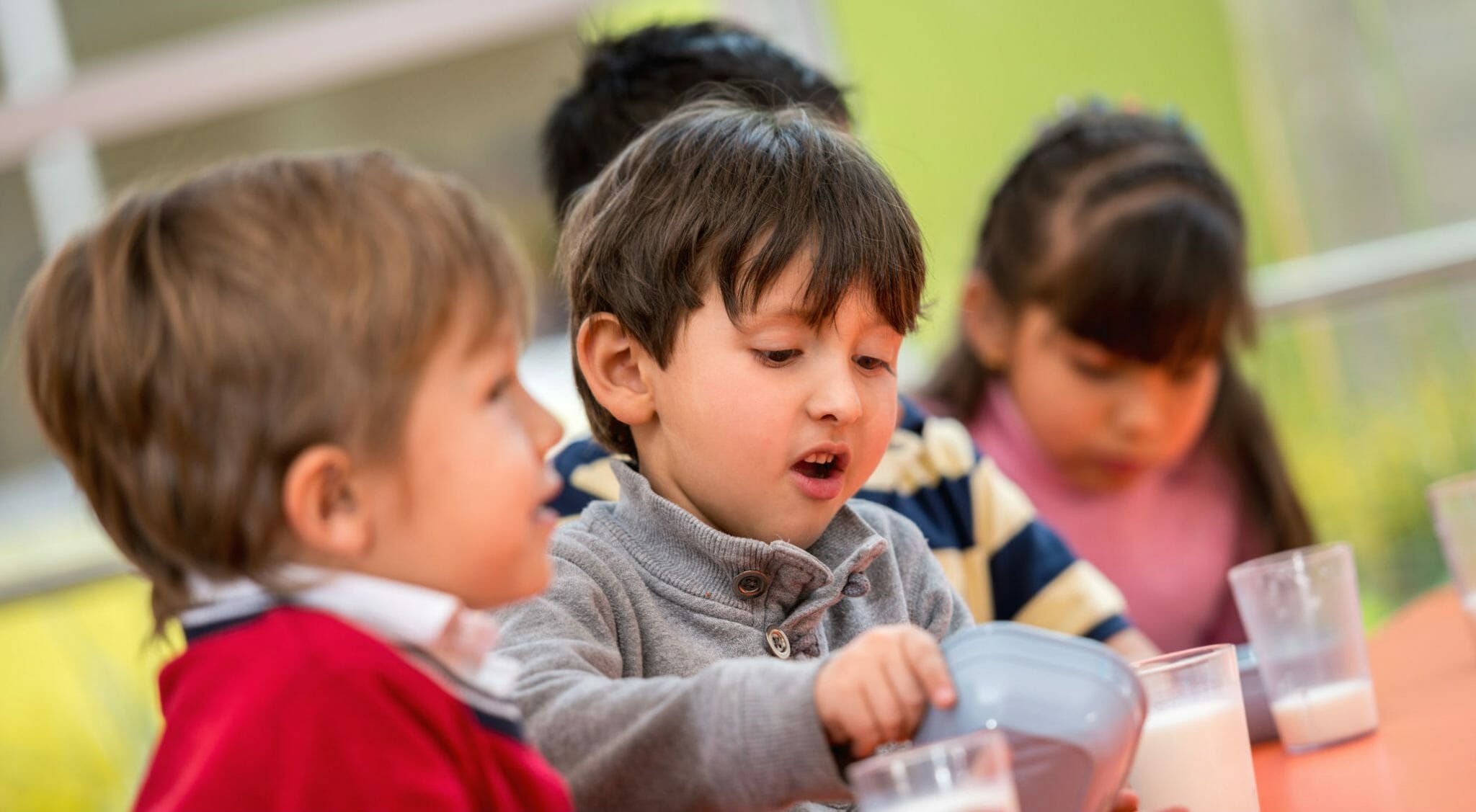 scuola bambini mensa