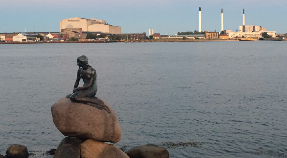 Copenhagen letteraria la statua della sirenetta
