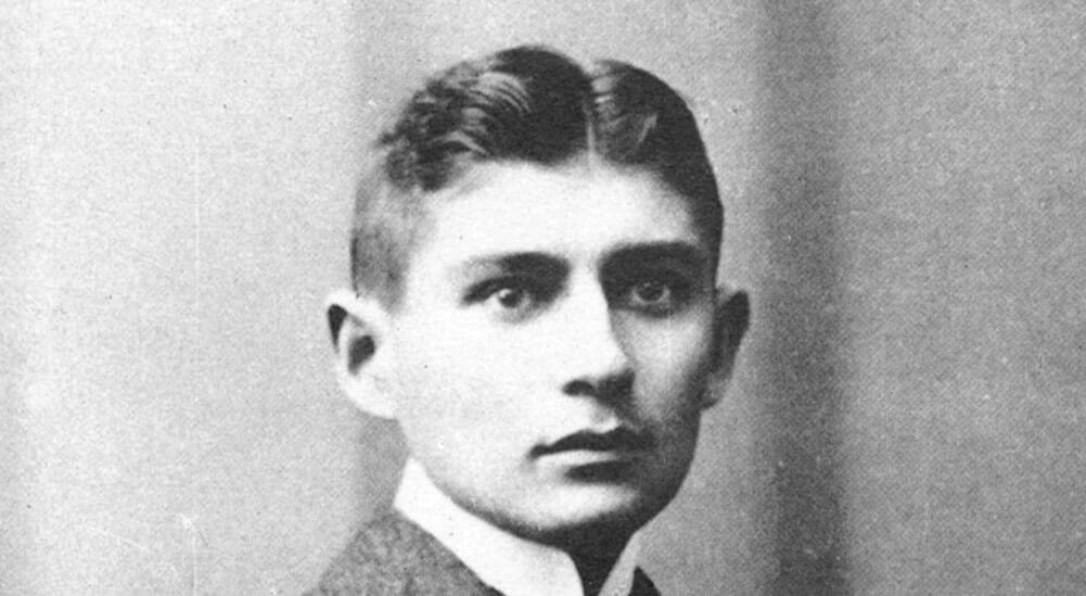 Lo scrittore Franz Kafka