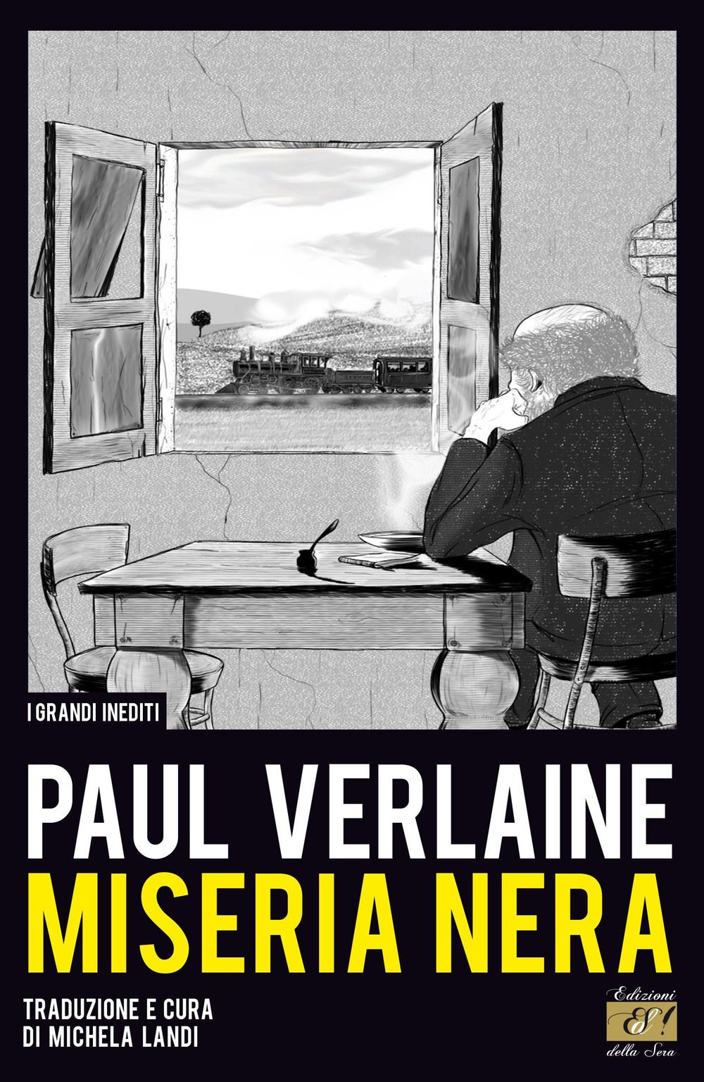 paul verlaine miseria nera edizioni della sera copertina 