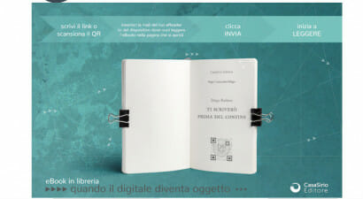 L'ebook che sembra un libro cartaceo, e che si vende in libreria