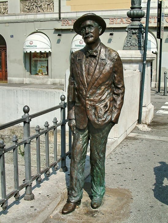 statua james joyce trieste