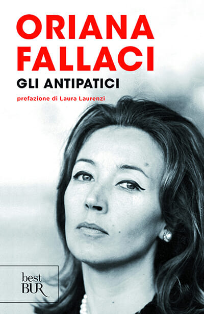 Copertina del libro Gli antipatici di Oriana Fallaci