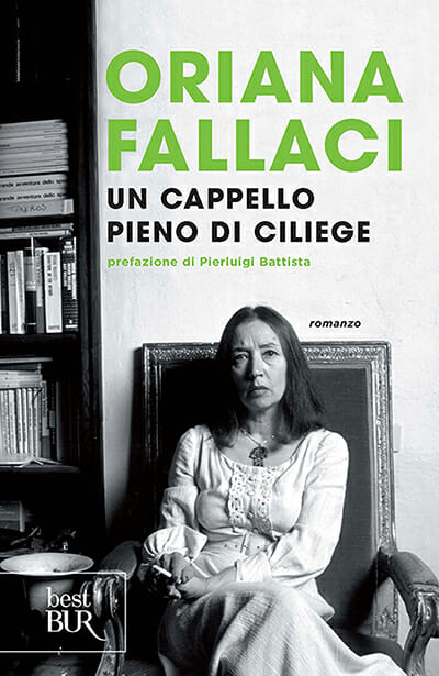 Copertina del libro Un cappello pieno di ciliege di Oriana Fallaci