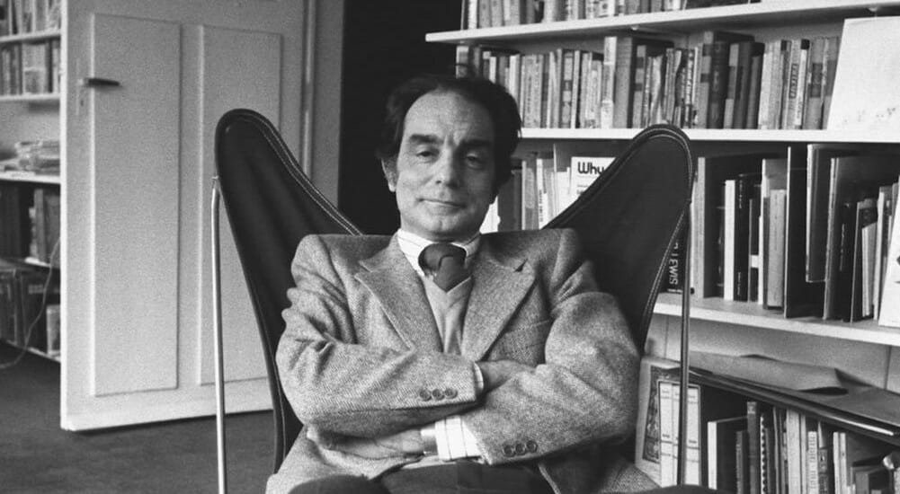 Lo scrittore Italo Calvino