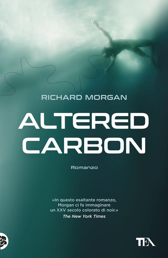 copertina del libro distopico altered carbon