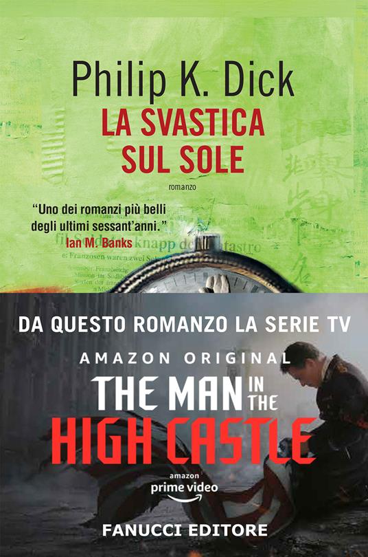 copertina del romanzo distopico la svastica sul sole