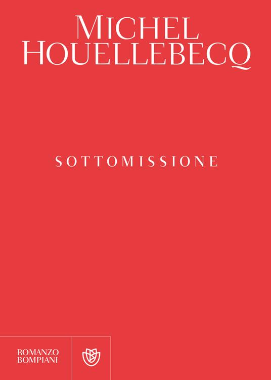 copertina del romanzo sottomissione