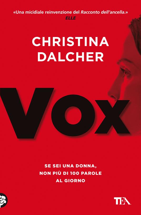 copertina del romanzo vox di christina dalcher