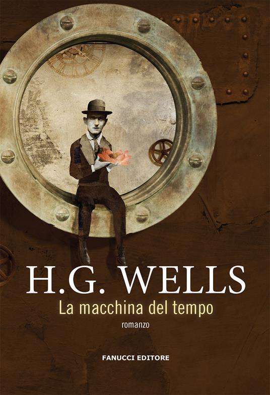 copertina di la macchina del tempo di h. g wells