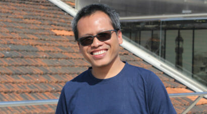 Eka Kurniawan, che ha portato 