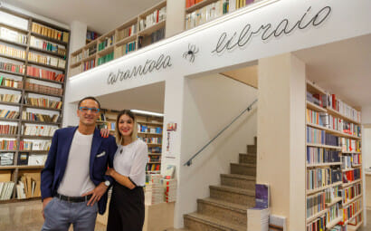 Padre e figlia librai: la storia della nuova Libreria Tarantola di Belluno