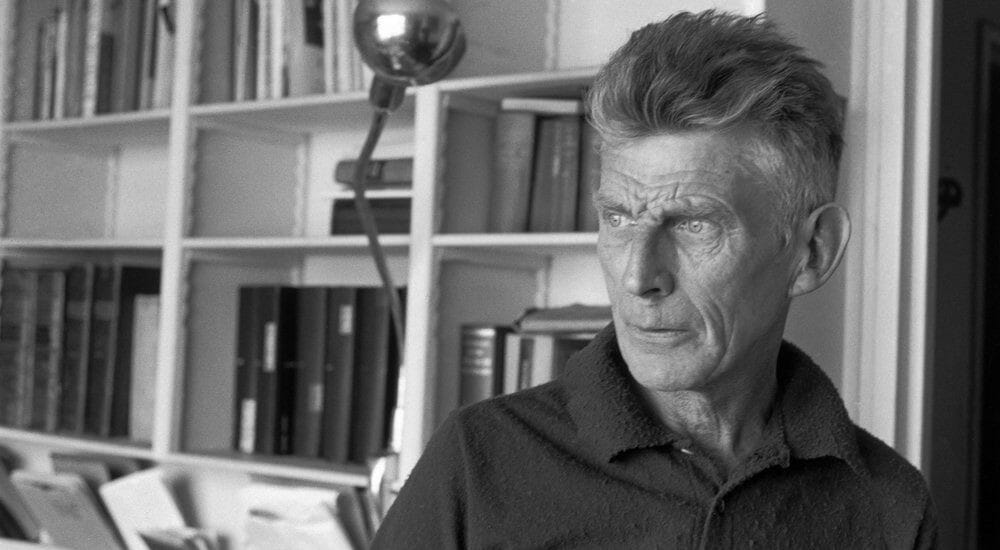 Lo scrittore irlandese Samuel Beckett