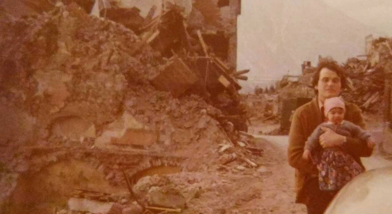 Alla mia terra segnata dal terremoto, alle mie montagne