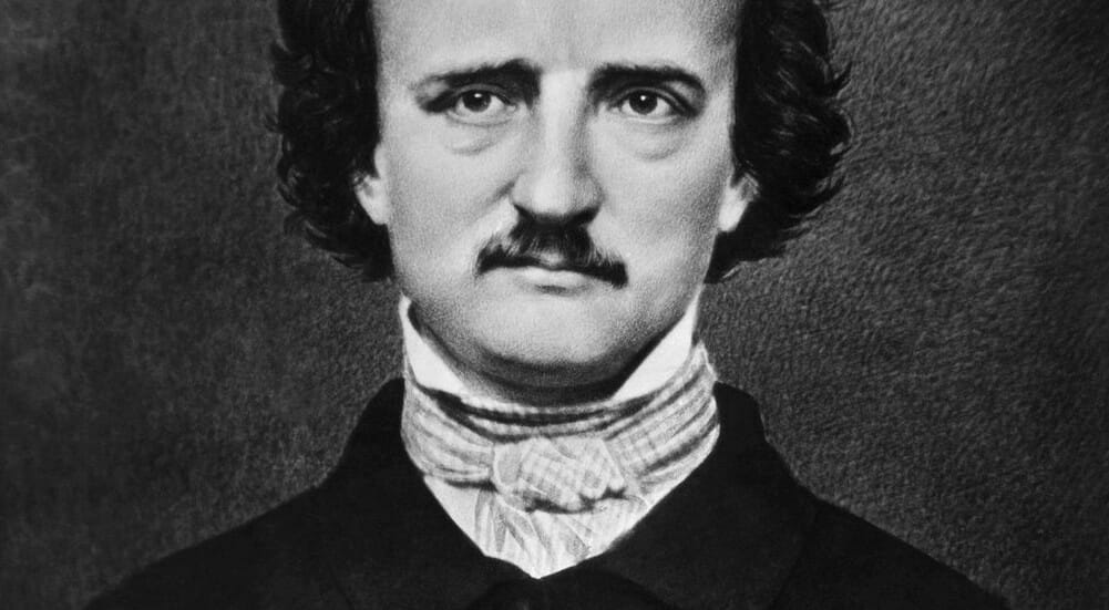 Lo scrittore Edgar Allan Poe