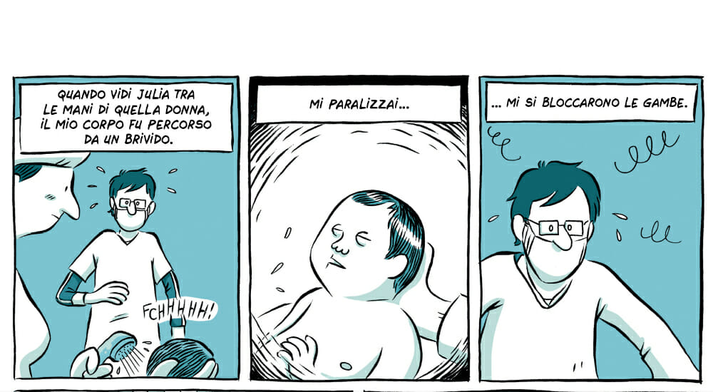 Non è te che aspettavo graphic novel fabien toulmé sindrome down