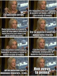 j k rowling meme harry potter