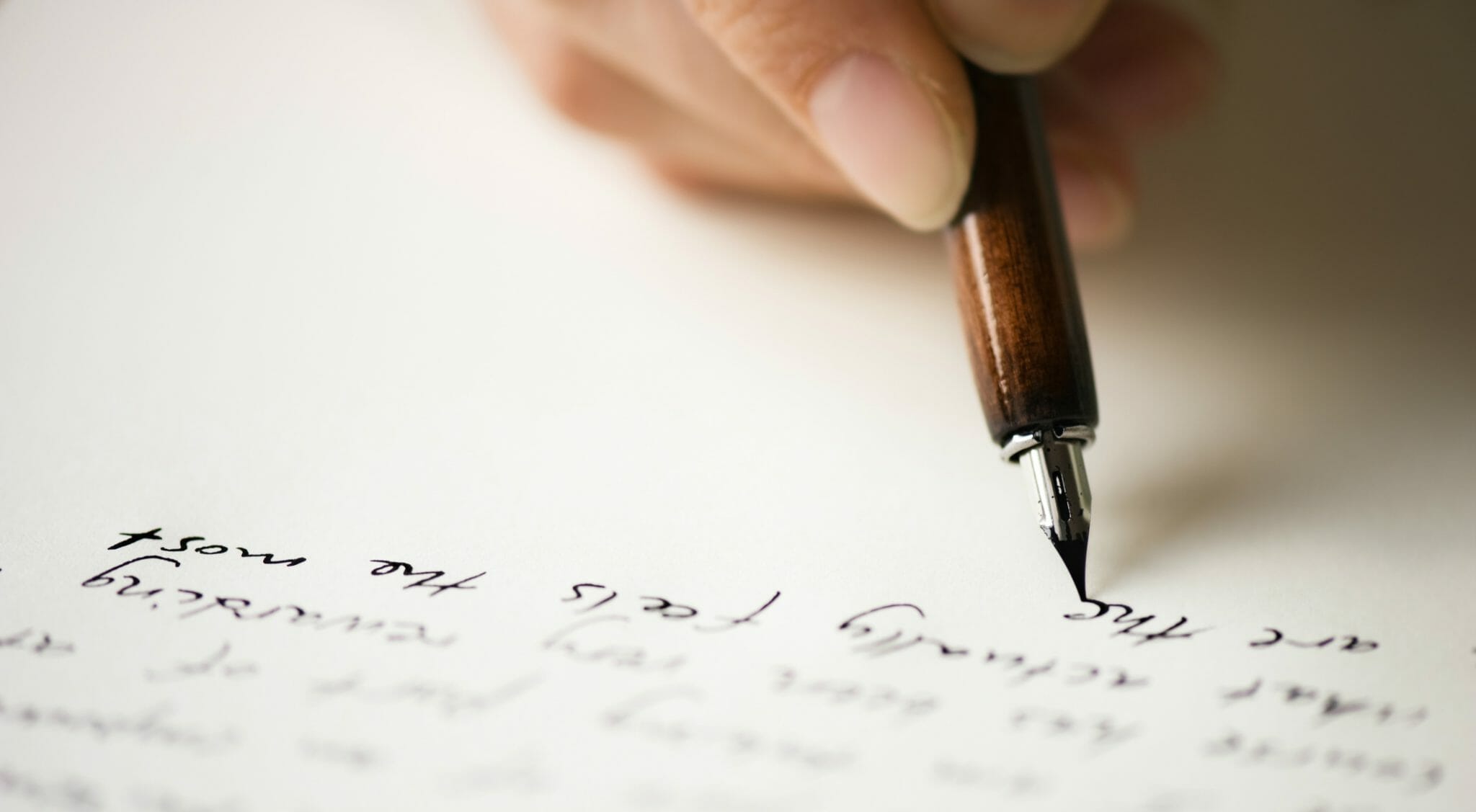 scrivere a mano