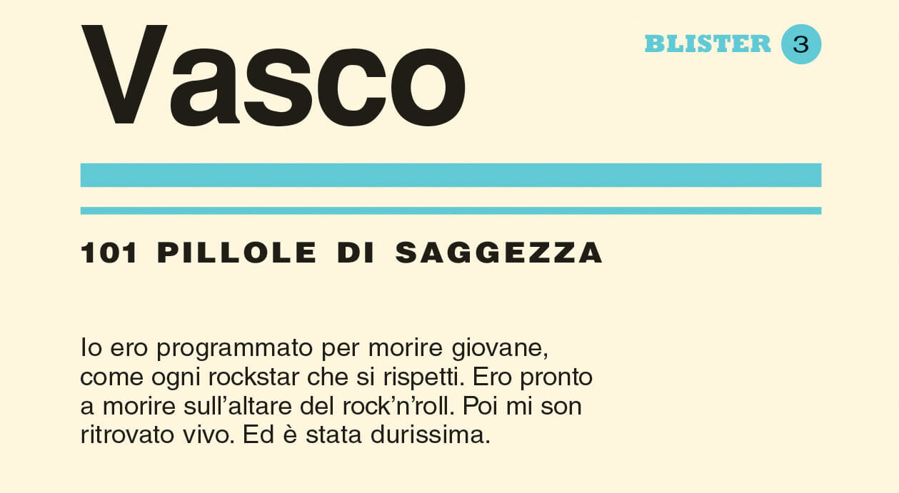 Da Totti a Jovanotti, passando per Giovanni Paolo II: “Blister”, la nuova collana di tascabili