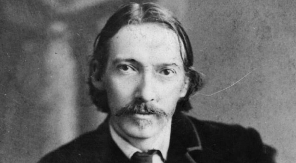 Lo scrittore Robert Louis Stevenson