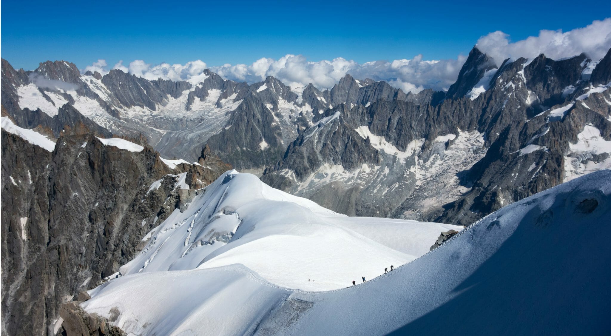 monte bianco, montagna, montagne, natura