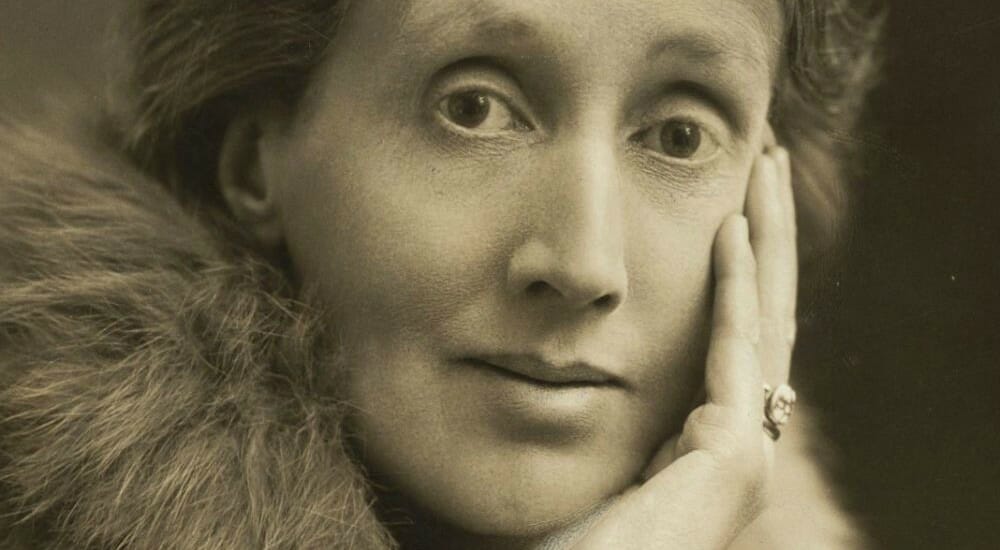 La scrittrice Virginia Woolf