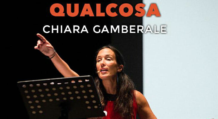 Chiara Gamberale porta a teatro "Qualcosa"