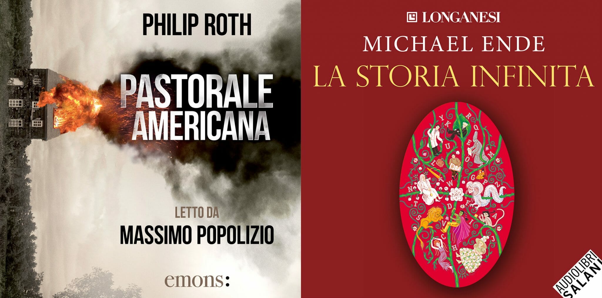 "Pastorale americana" di Roth e "La storia infinita" di Ende: ascolta il podcast L'audiolibraio