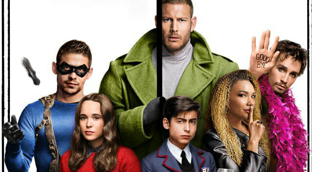 Risultati immagini per the umbrella academy